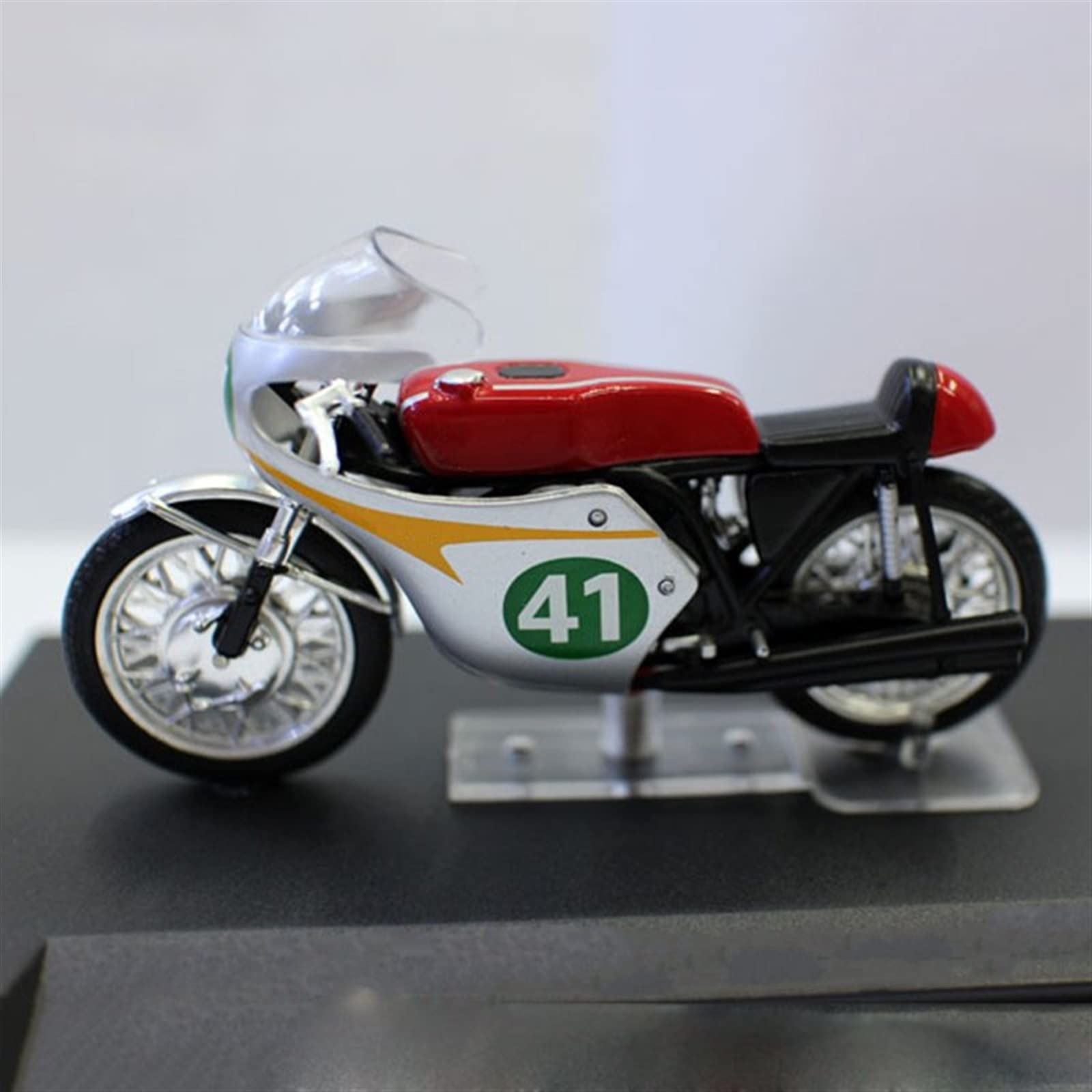 SEYXF Motorbike Toy for H-onda RC162 Motorcycle Birthday Gift Toys Collection 1/24