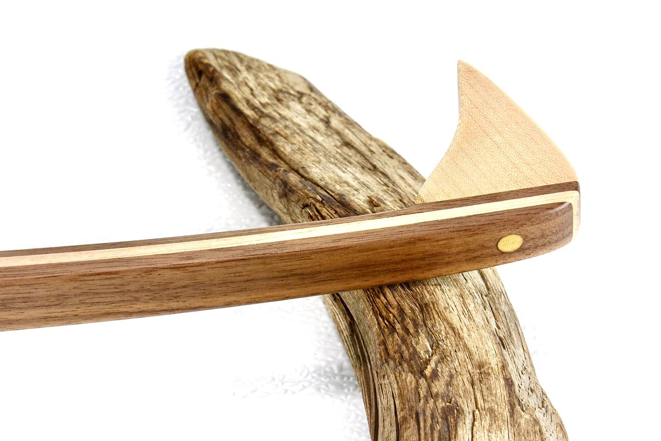 Walnut and Maple Wood Backscratchers Handcrafted in Michigan's Upper Peninsula