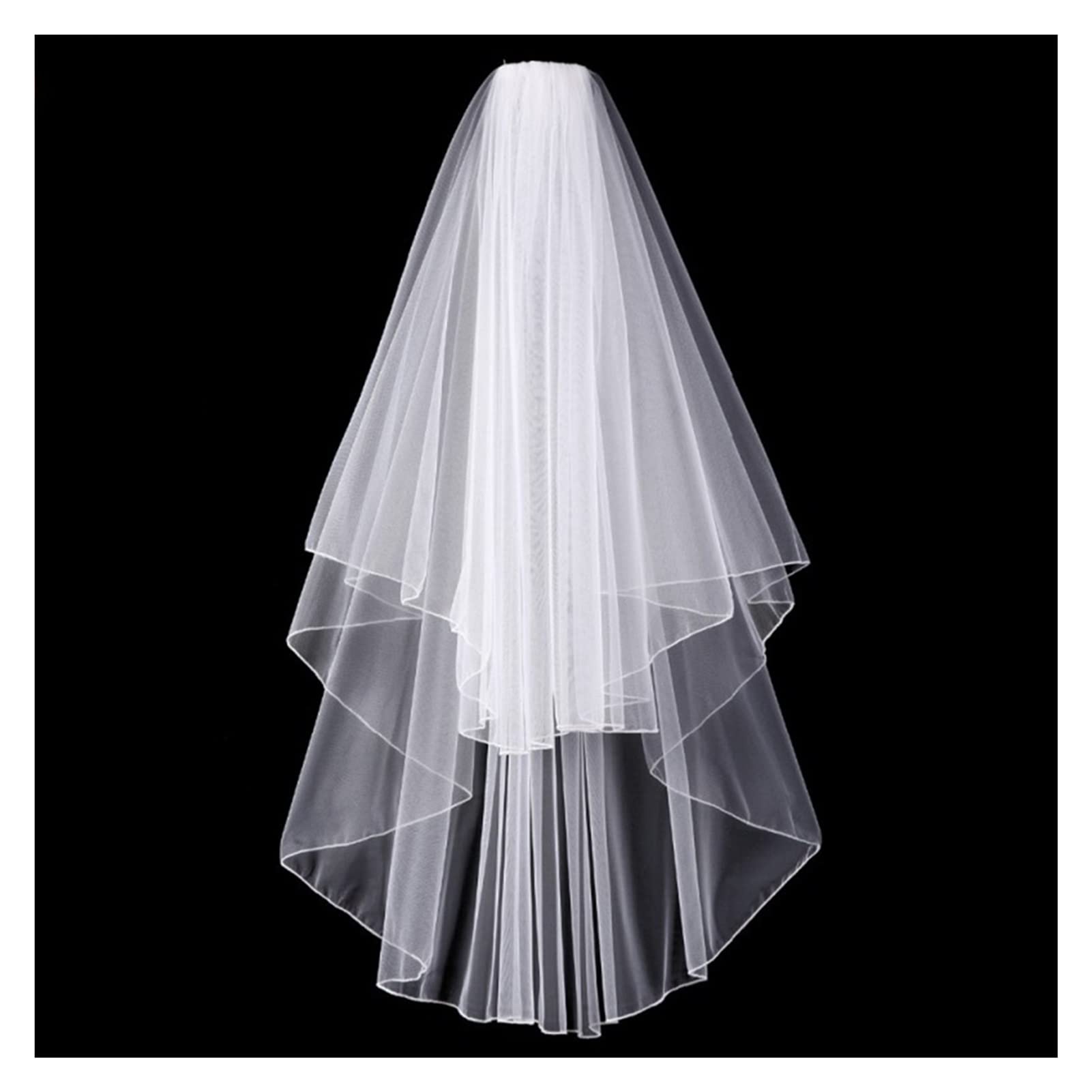 Velo da Sposa Velo da Sposa Corto Bianco Avorio Velo da Sposa con Pettine Accessori da Sposa per la Sposa Velo da Sposa