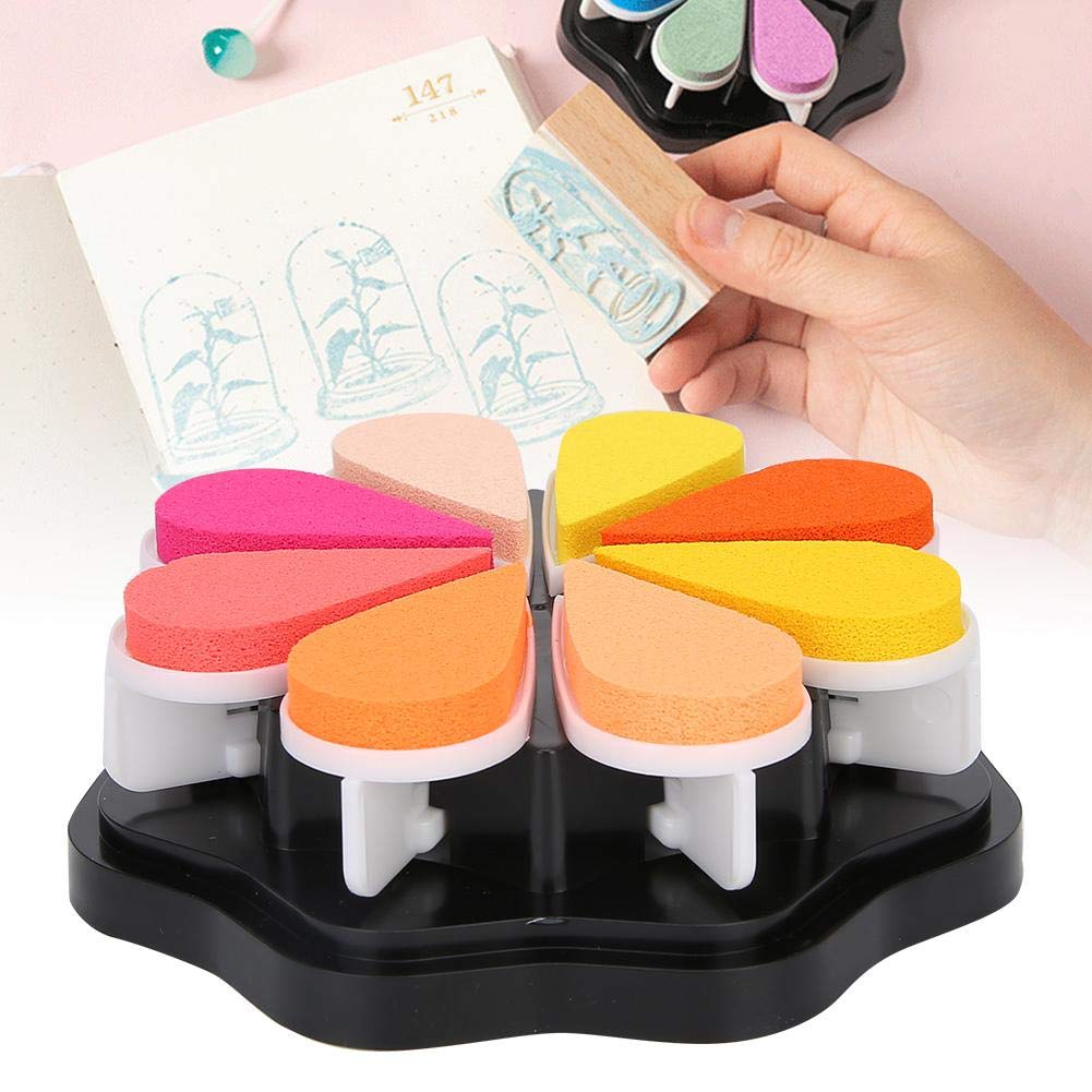 Tampone Per Timbri 2 Pezzi (oro E Rosso) - Asciugatura Rapida, Impermeabile - Per Scrapbooking E Biglietti
