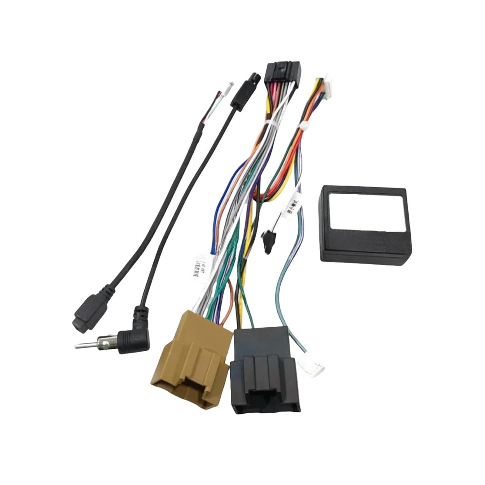 Adaptador de arnés de cableado de 16 pines para coche, decodificador de caja CANbus RZ-GM09, compatible con radio Android para Chevrolet Malibu XL 2016.