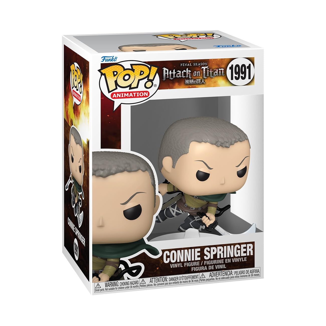 Funko Pop! Animation: Attack on Titan - Conny Connie Springer - Collectable Vinyl Figure - Gift Idea - Official Merchandise - Toys for Kids & Adults - Anime Fans - Model Figure for Collectors