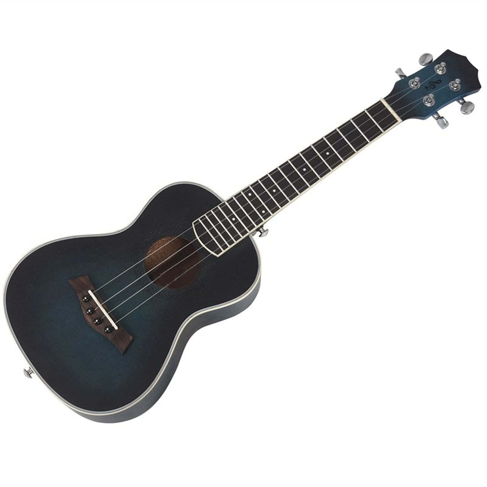 Ukulele koncertowe Początkujący Ukulele Ukulele Koncert Ukulele 23 Cale 4 Struny Gitara Hawajski Mahogany Niebieski UKE Instrument Strunowy