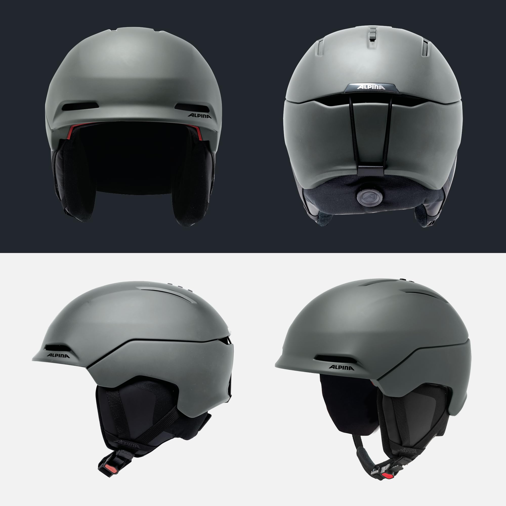 ALPINA NAX - sicherer, perfekt klimatisierter und komfortabler Skihelm für Erwachsene, mit waschbarem Innenfutter