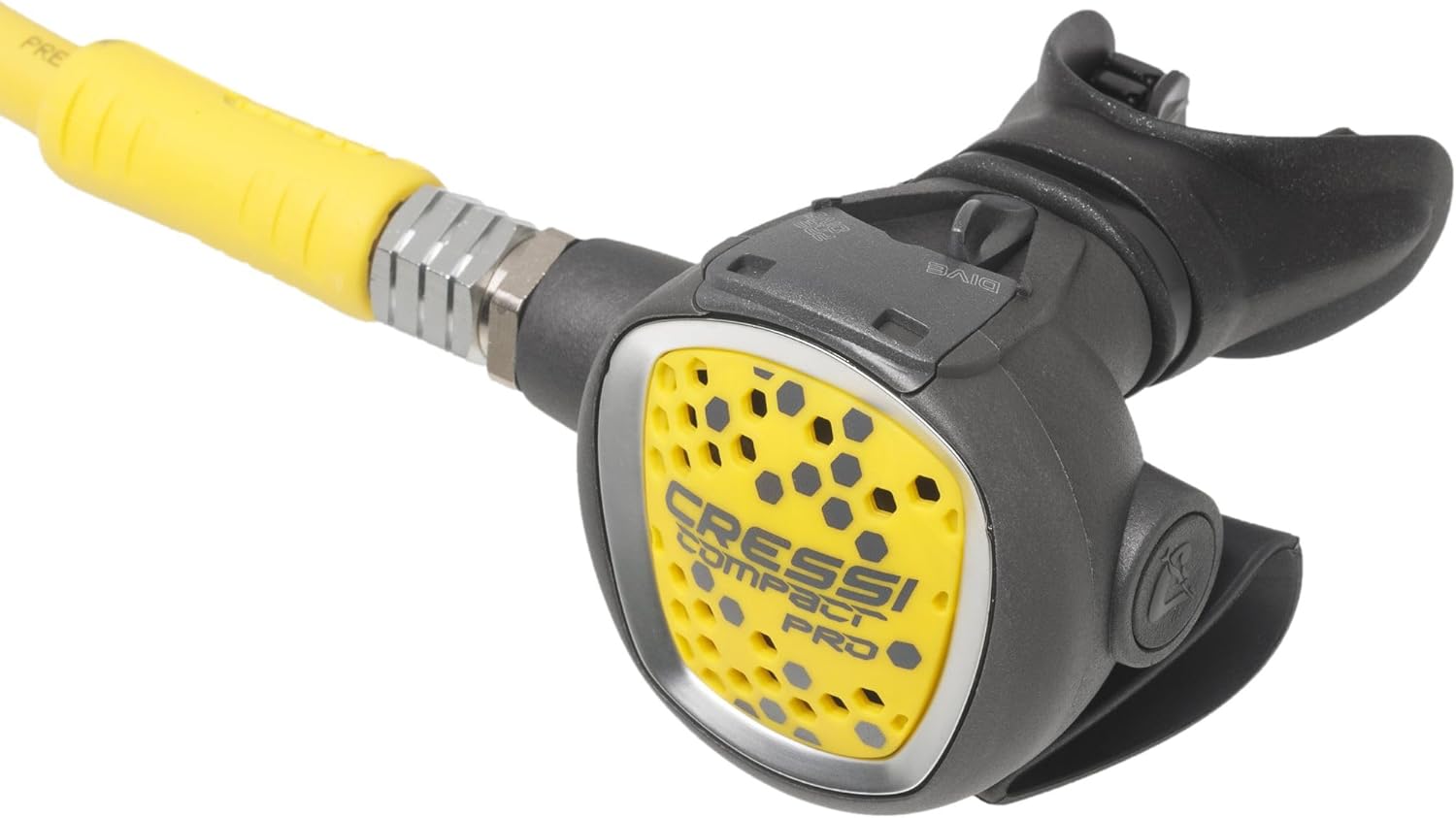 Cressi Octopus Compact Pro for Scuba Diving Regulators - Compact, Reliable, Light and Comfortable - Made in Italy by Cressi