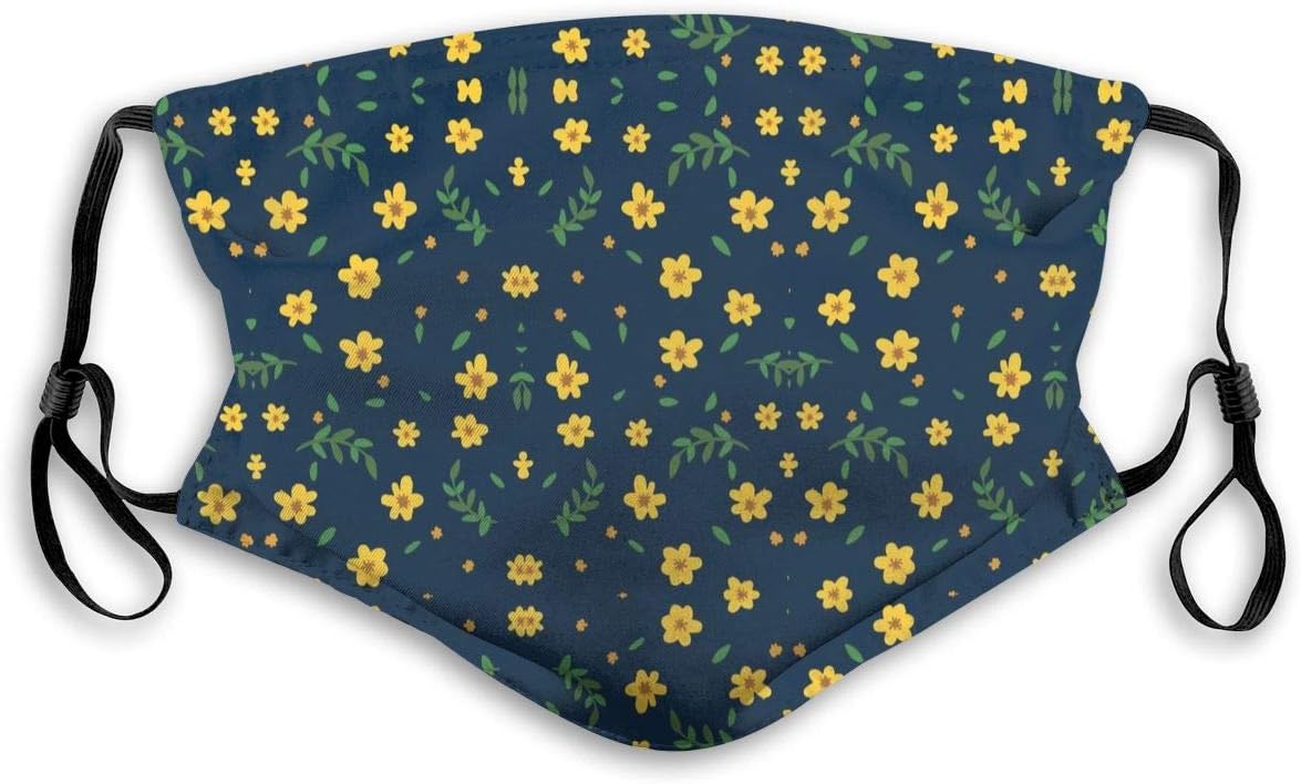 Q76d Hawaiian Aloha Shirt Pattern Unisex Anti-Pollution Mask Dust Mask with Filter Mask