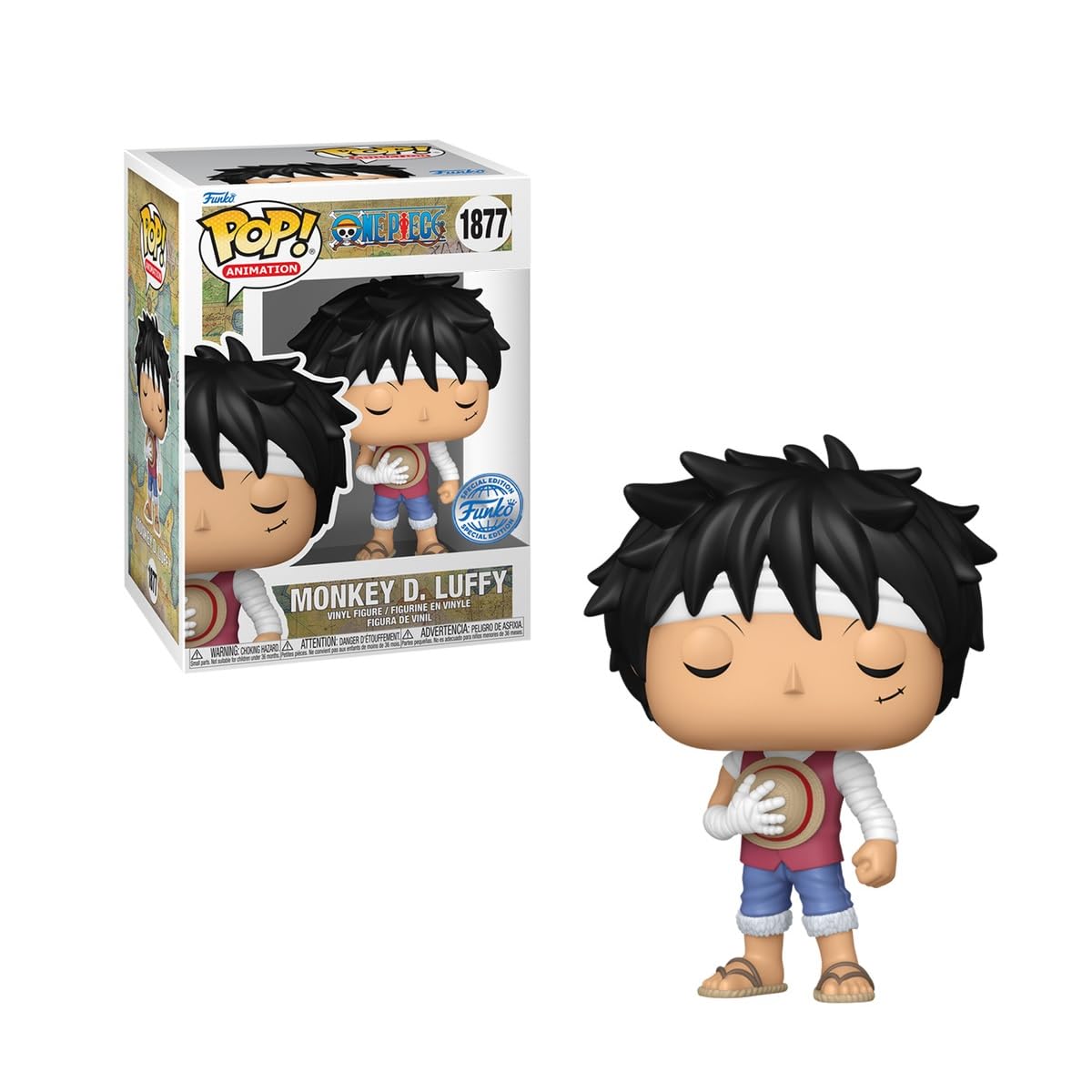 Amazon.com: Funko Pop! One Piece - Luffy in Marineford : Toys & Games