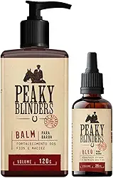 Don Alcides, Kit Balm e Óleo Para Barba Peaky Blinders Don Alcides