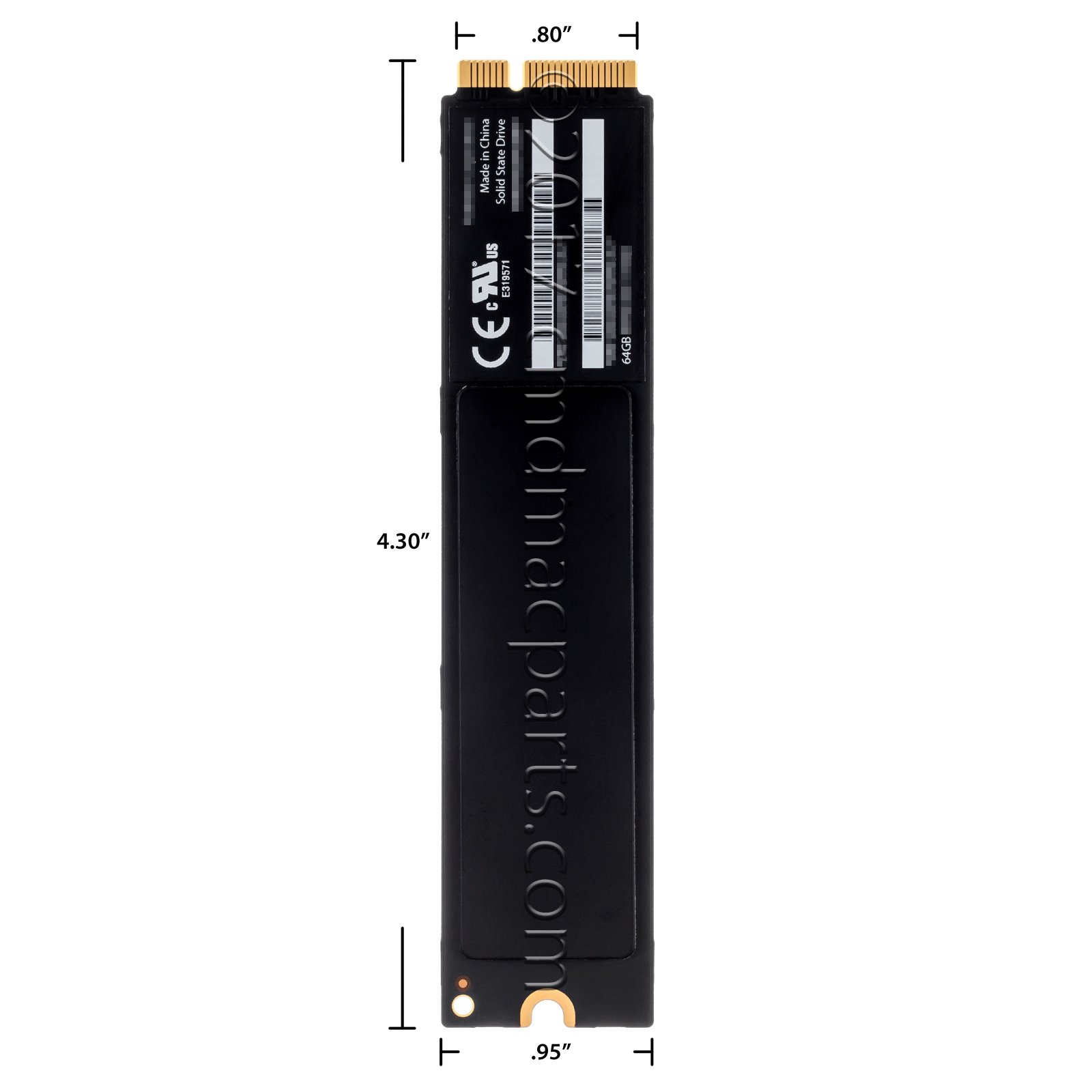 Apple Macbook Air 13インチ　A1466 SSD office 128GB SSD Pcie 13