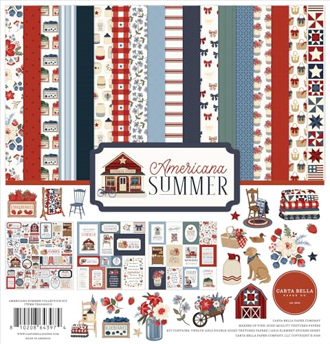 Carta Bella Americana Summer Collection Kit