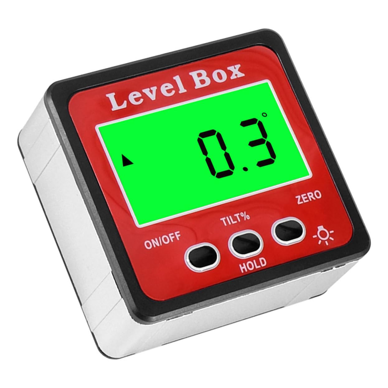 Hemobllo 2pezzi Digital Angle Gauge Elettronico Display Lcd Retroilluminato Misuratore Per Falegnameria Riparazioni Auto e Decorazioni Domestiche Strumento Precisione Batteria