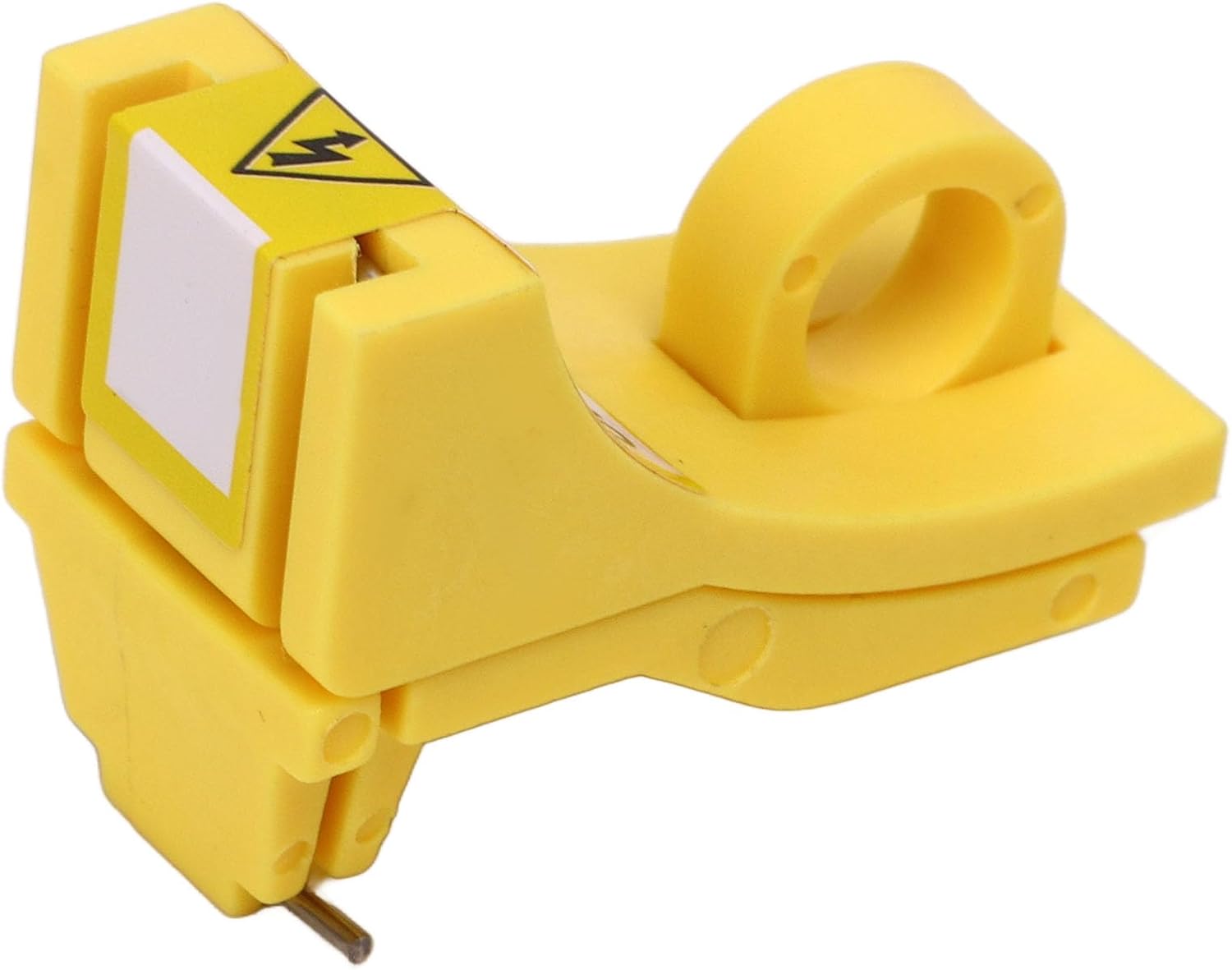 Pin Fixed Miniature Circuit Breaker Lock Keys Set 38mm Nylon Padlock Safety Lockout Device for Small and Medium Molded Case Circuit Breakers