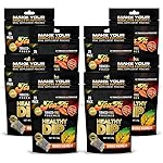 Teaza Energy Pouches Tobacco Alternative Nicotine Free Dip, Smokeless Alternative Snuff Healthy Dip, Mango Habanero (8 Pack) Tobacco Free Chew Tropical Fruity Sweetness of Mangoes and Voil