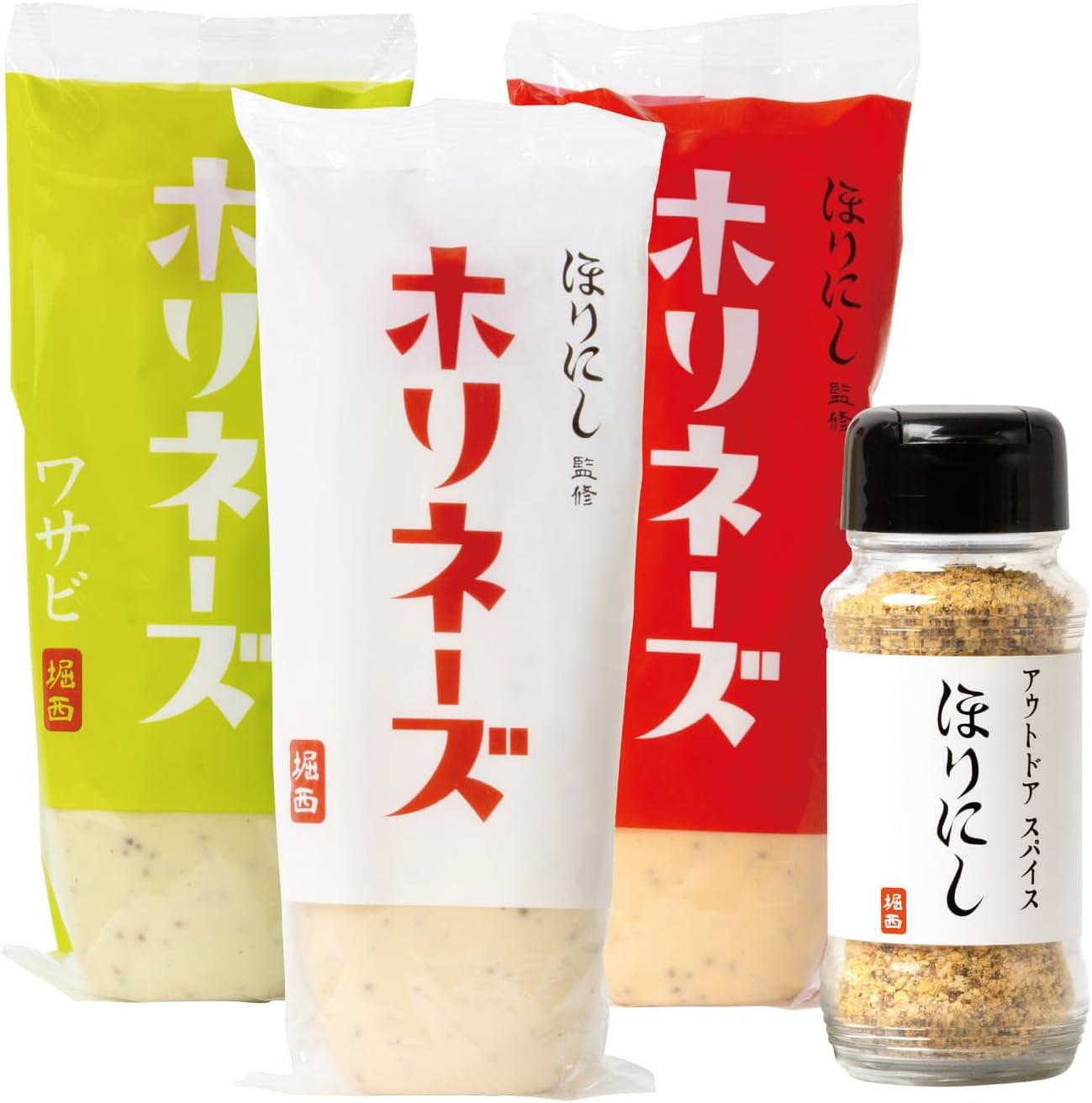 Amazon | ほりにし監修 ホリネーズ+ホリネーズ辛口+ホリネーズワサビ+