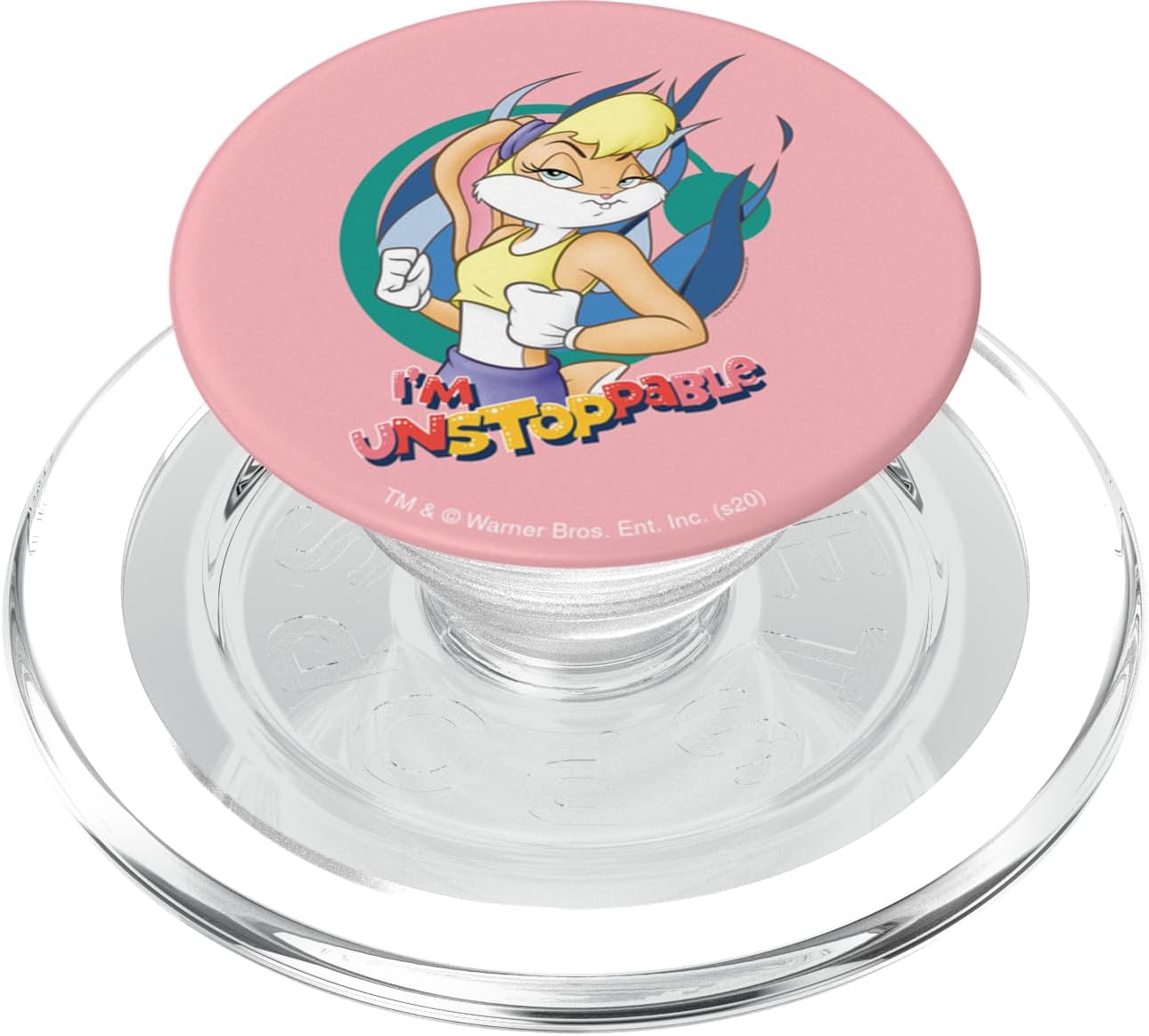 Looney Tunes Lola Bunny Unstoppable PopSockets MagSafe PopGrip for iPhone