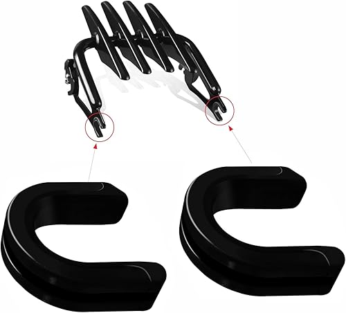 Miniatura 6 de Soporte de montaje de placa lateral Arandela Portaequipajes Sissy Bar para Harley 52682-09, H7104101