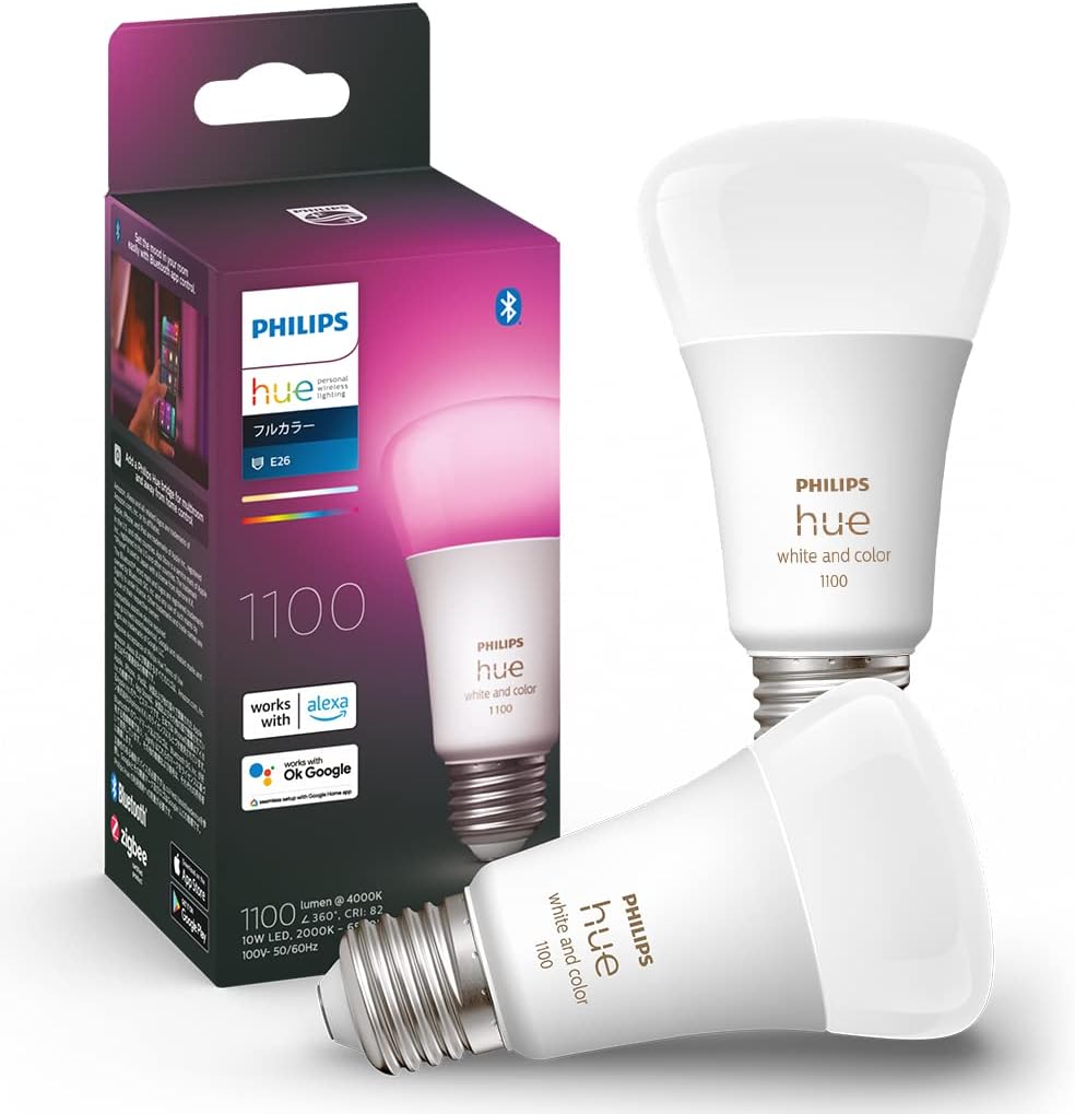 フィリップス、白色電球、タップ電源スイッチを備えた「Hue」LED 照明ラインを拡大