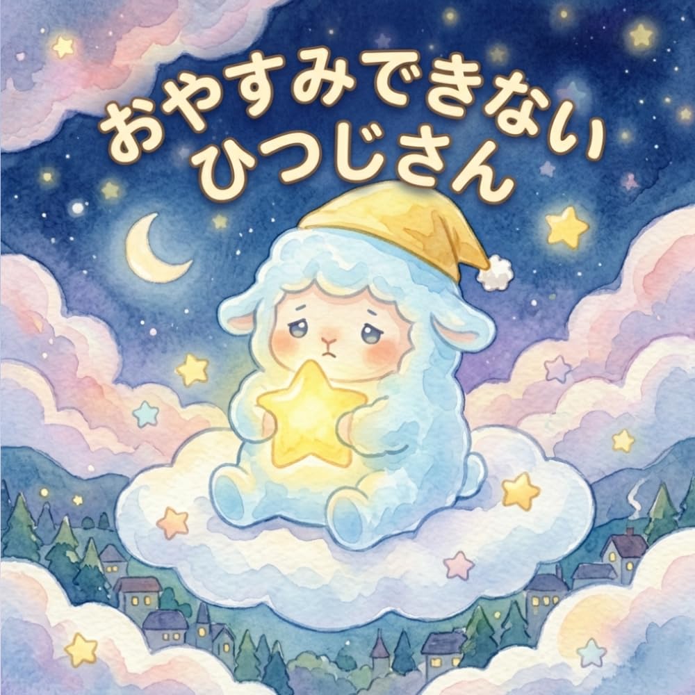 おやすみできない ひつじさん: 〜ねるまえ5ふんの やさしいおやすみえほん〜