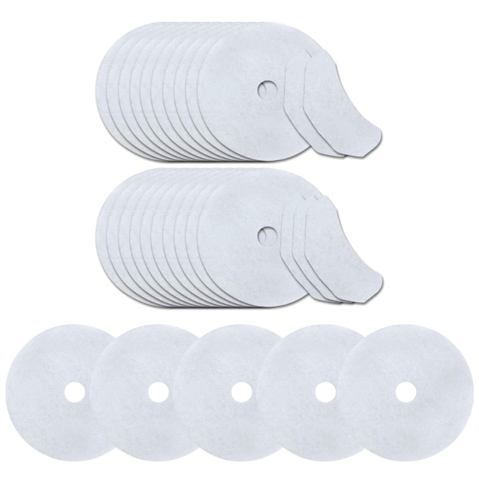 Mekalero 20/25 / 30 / 40Pcs Cloth Dryer Exhaust Dryer Lint Filter for Panda / / Sonya Exhaust Clothes Filter