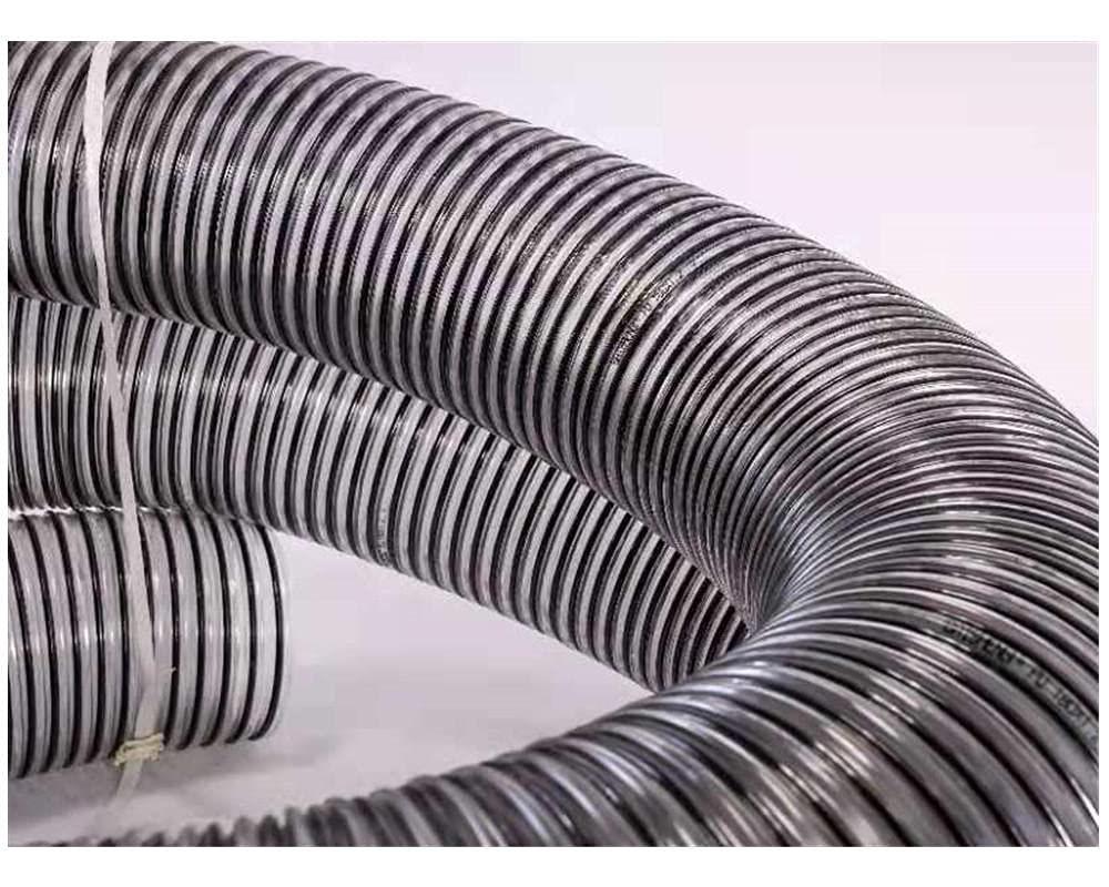 Tuyau D'aspiration En Polyuréthane 1 Mètre – Diamètre 75 Mm, Flexible Et Transparent - 2
