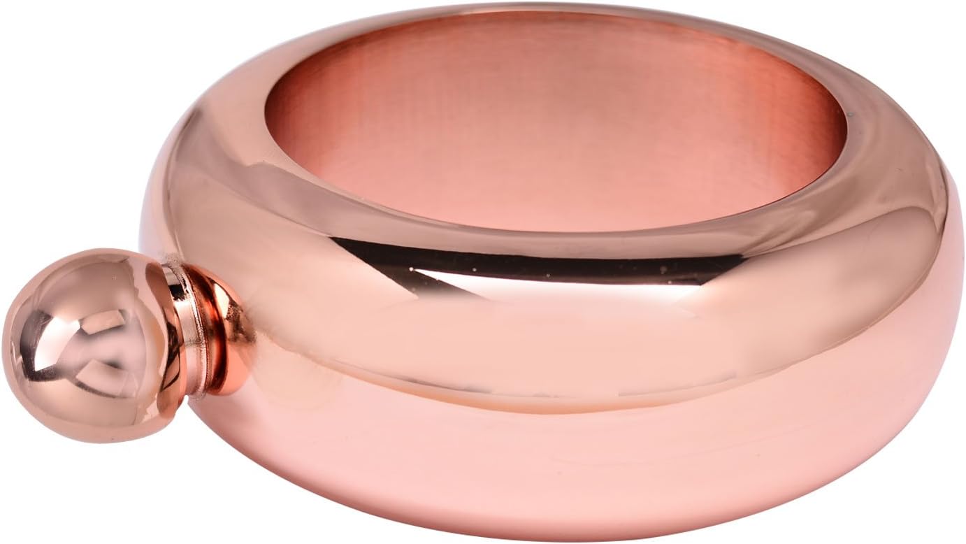 Tор Rаtеd Humphrey Amelia Rose Gold Booze Bangle Bracelet Flask with Funnel Shot Flask Bracelet for Women(3.5oz Rose Gold) Blасk Frіdау - 60% оƒƒ Humphrey Amelia Rose Gold Booze Bangle Bracelet Flask with Funnel Shot Flask Bracelet for Women(3.5oz Rose Gold)