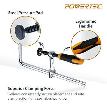 RAK-AS0910 Amazon.com : POWERTEC Quick Screw Guide Rail Clamps for BOW