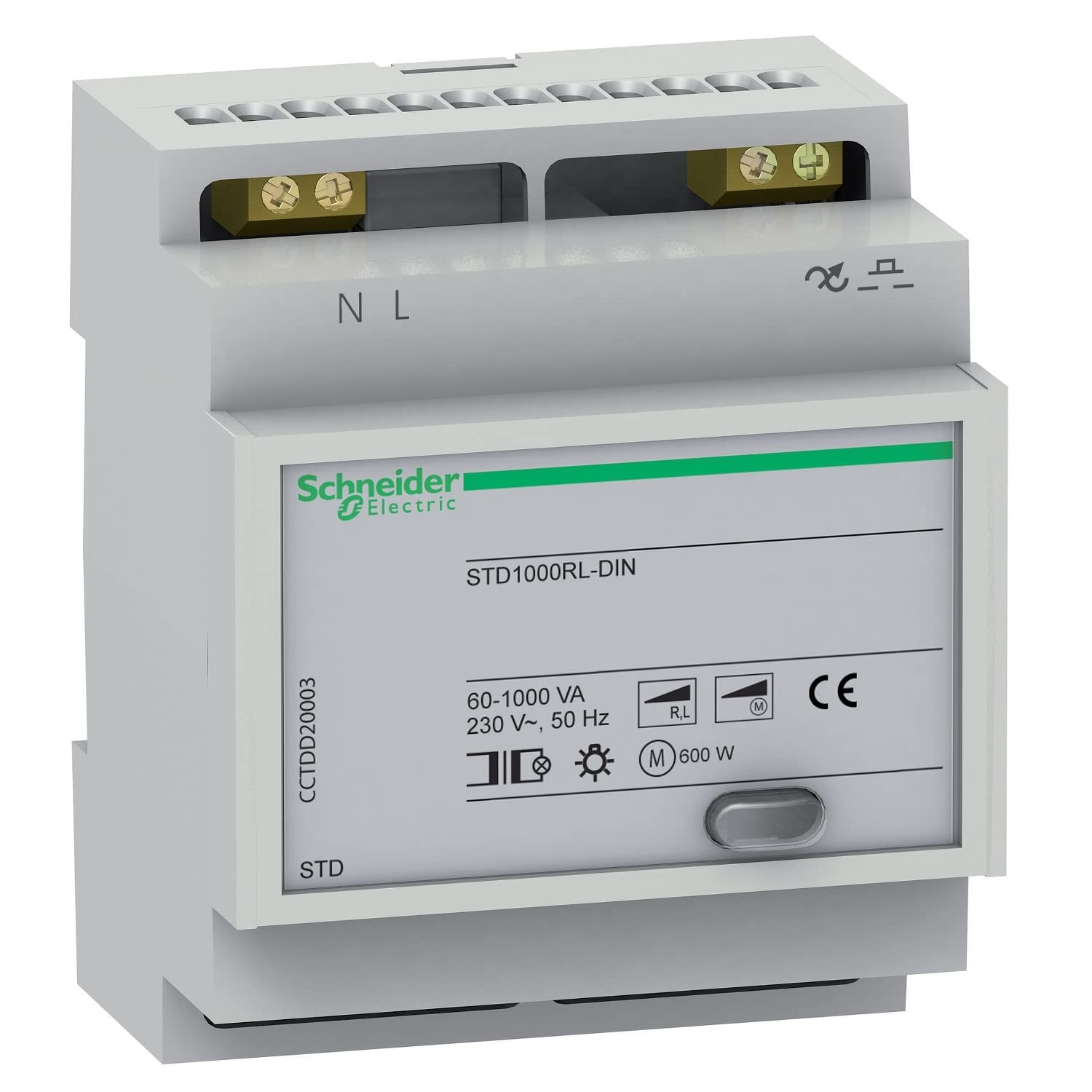 Schneider Electric - STD - télévariateur - 1000W - DIN - commande de scénario - CCTDD20003