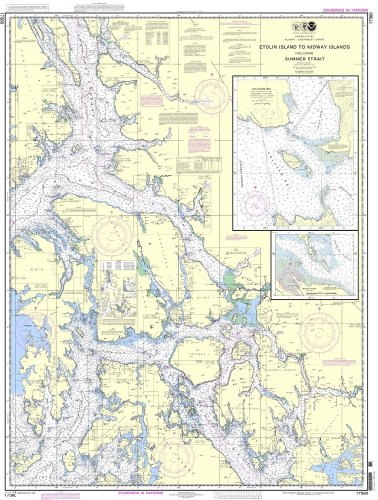 NOAA Chart 17360: Etolin Island to Midway Islands, Including Sumner Strait;Holkham Bay;Big Castle Island