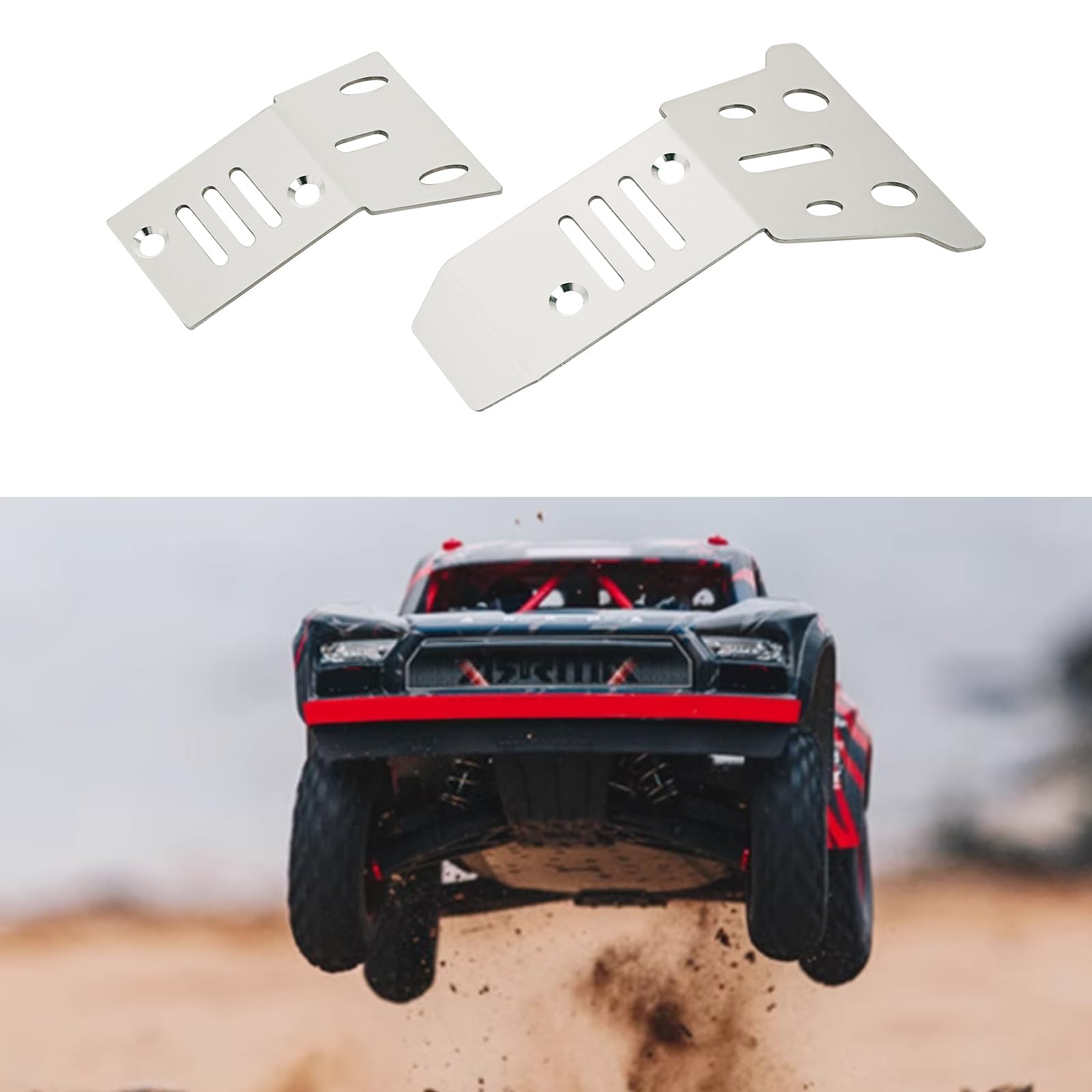 ECSiNG 1Set RC Car Chassis Armor Guard Plate Upgrade Parts - Image 2
