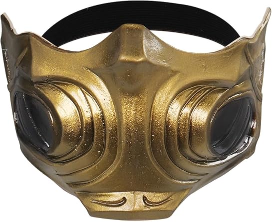 Scorpion Cosplay MK Costume Accessories Scorpion Latex Mask Adults Mens MK Halloween Carnvials Outfits Props