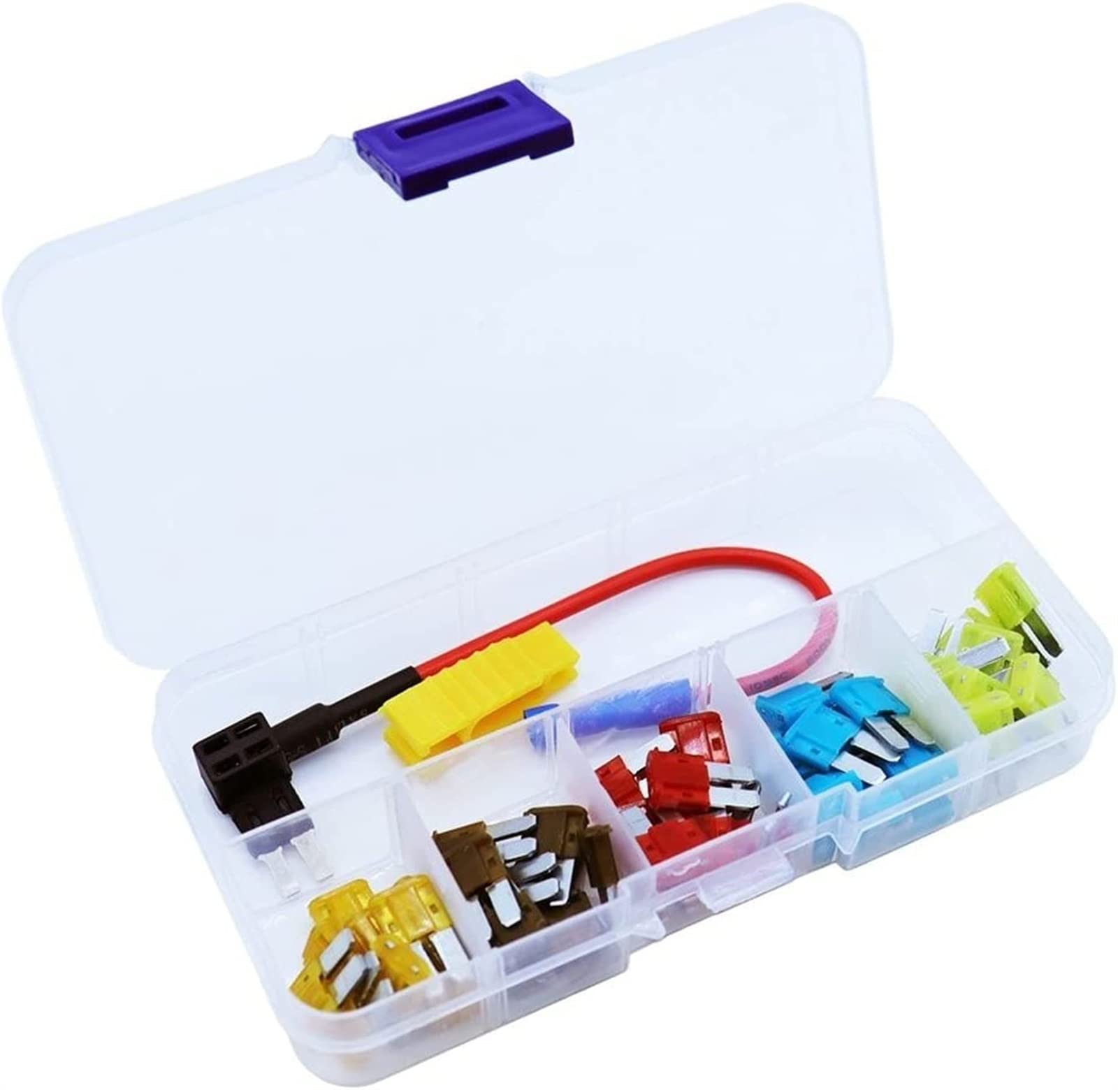 Fusible Micro2 ATR 50pcs boîte compartimentée pour circuit électrique automobile - 7
