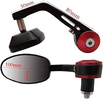 Amazon.com: SJSC Universal Motorcycl Handle Bar End Rearview