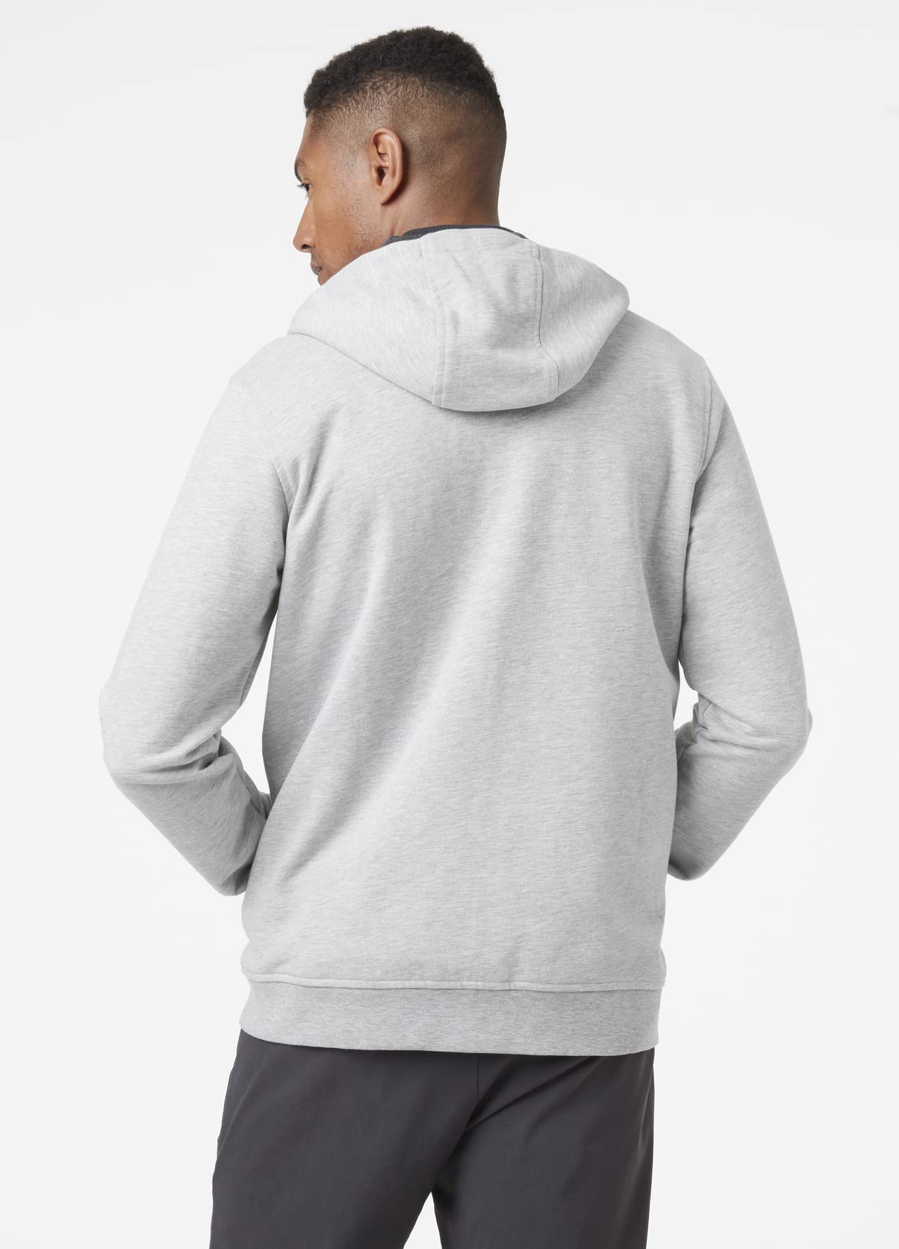 Helly Hansen Uomo HH Logo Felpa con Cappuccio e Zip Intera