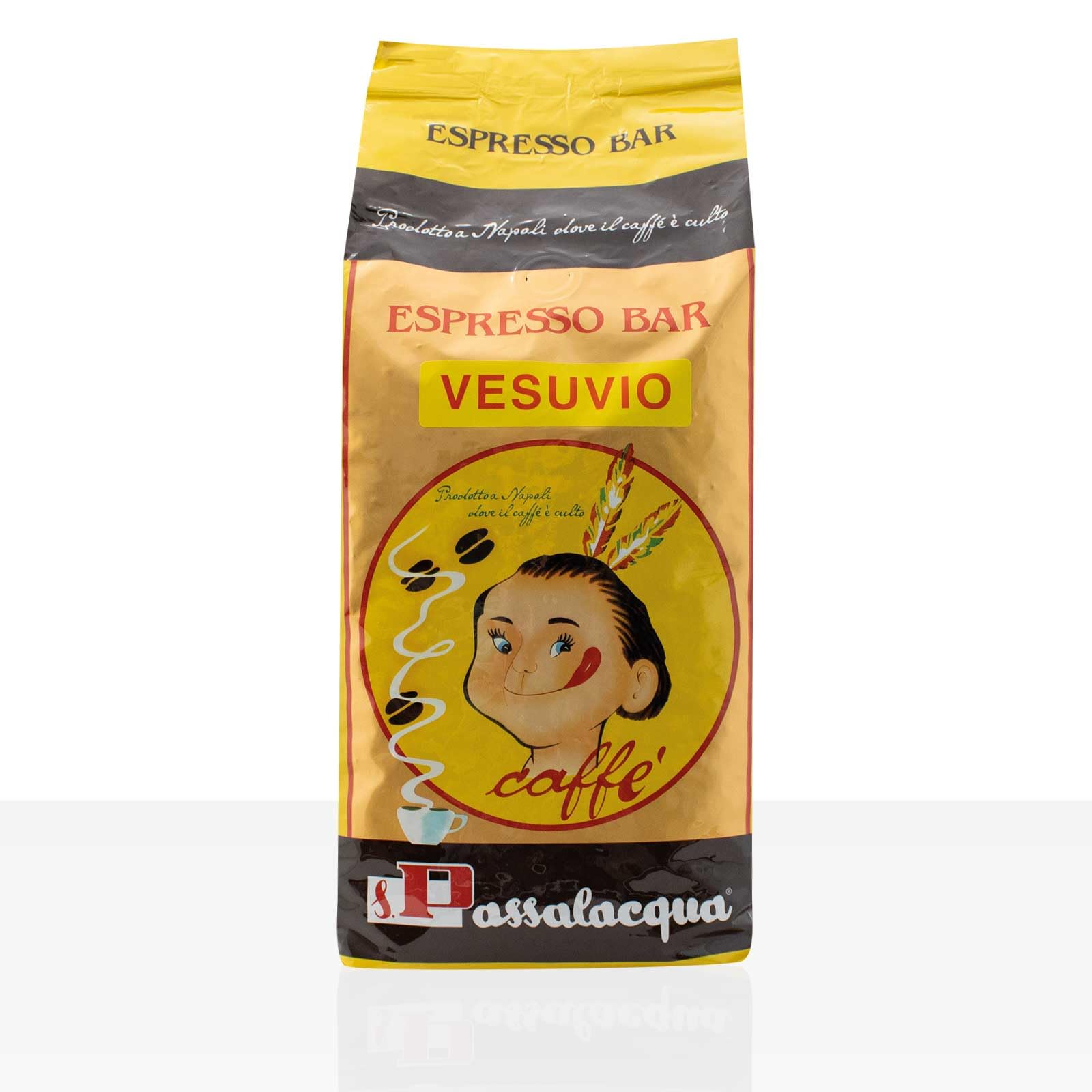 Passalacqua Kaffeebohnen VESUVIO kg 1 x 6 PIECES