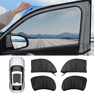 4 Pcs Car Door Window Screens for Toyota Sienna 2011-2020