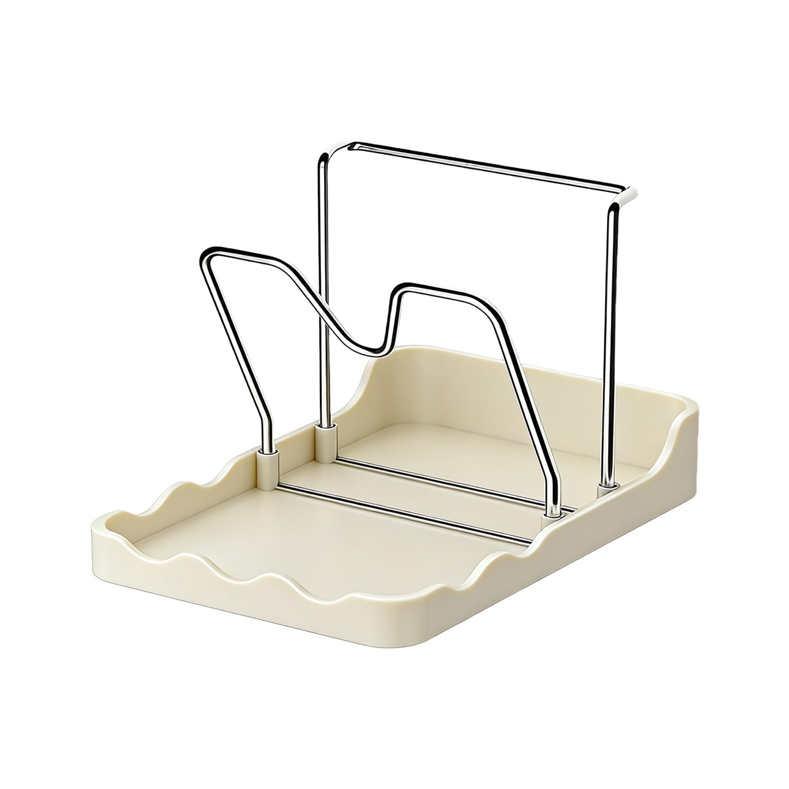 hogtnd Easy to Clean Vertical for Pots, Lids and Utensils, Reusable Kitchen Stand, Sturdy, Space-saving, Sturdy Lid Stand, Kitchen Tool Rack