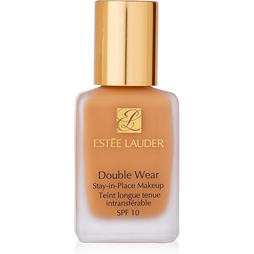 Estee Lauder Double Wear Stay-in-Place Makeup SPF 10 Foundation, No. 4w3 Henna, 1 Ounce