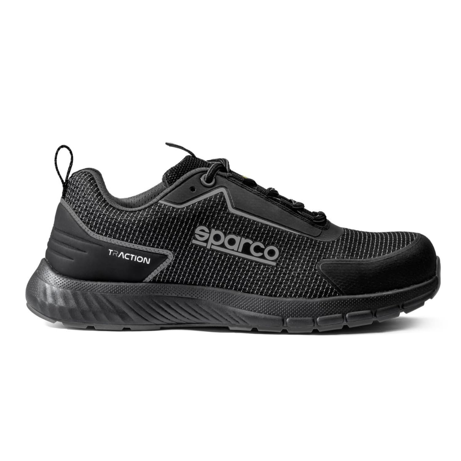 Sparco - Traction - Scarpe Antinfortunistiche Uomo Donna - Scarpe da Lavoro Antiscivolo e Resistenti - Calzature di Sicurezza in Stile Sportivo