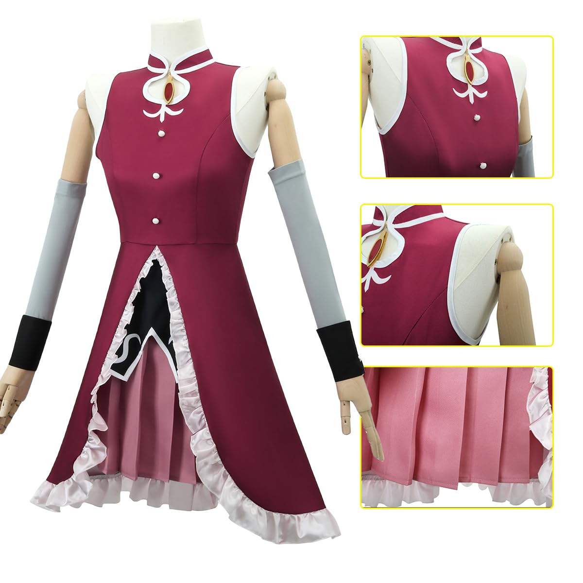 魔法少女まどか☆マギカ 佐倉杏子 コスプレセット Amazon.co.jp: [HAOJEE]佐倉杏子コスプレ衣装 さくら きょうこ