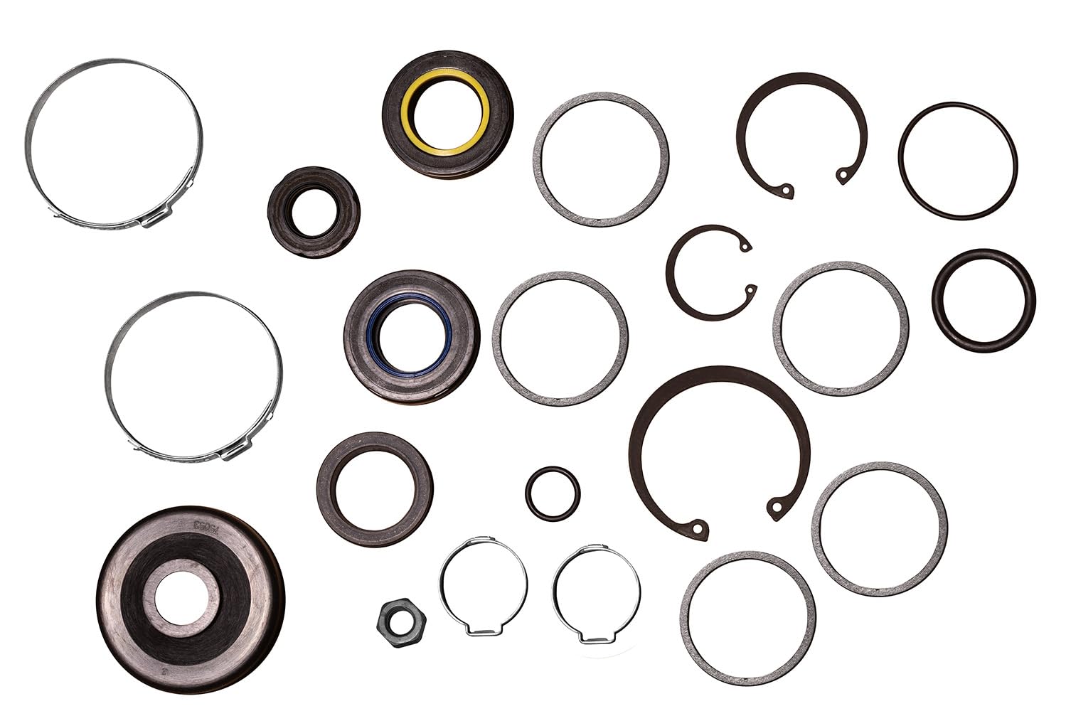 Power Steering Seals - Precision Fit Power Steering Rack and Pinion Seal Kit | O-Ring and Sealing Kit for Cadillac SRX 2004-2009 | Complete Steering Parts Seal Replacement