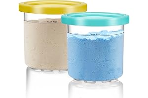 Replacement for Ninja Cream Deluxe Pints 2 pack 16oz