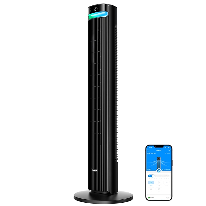 Goveelife 42寸智能落地扇（声控、APP操作、多风速静音制冷）