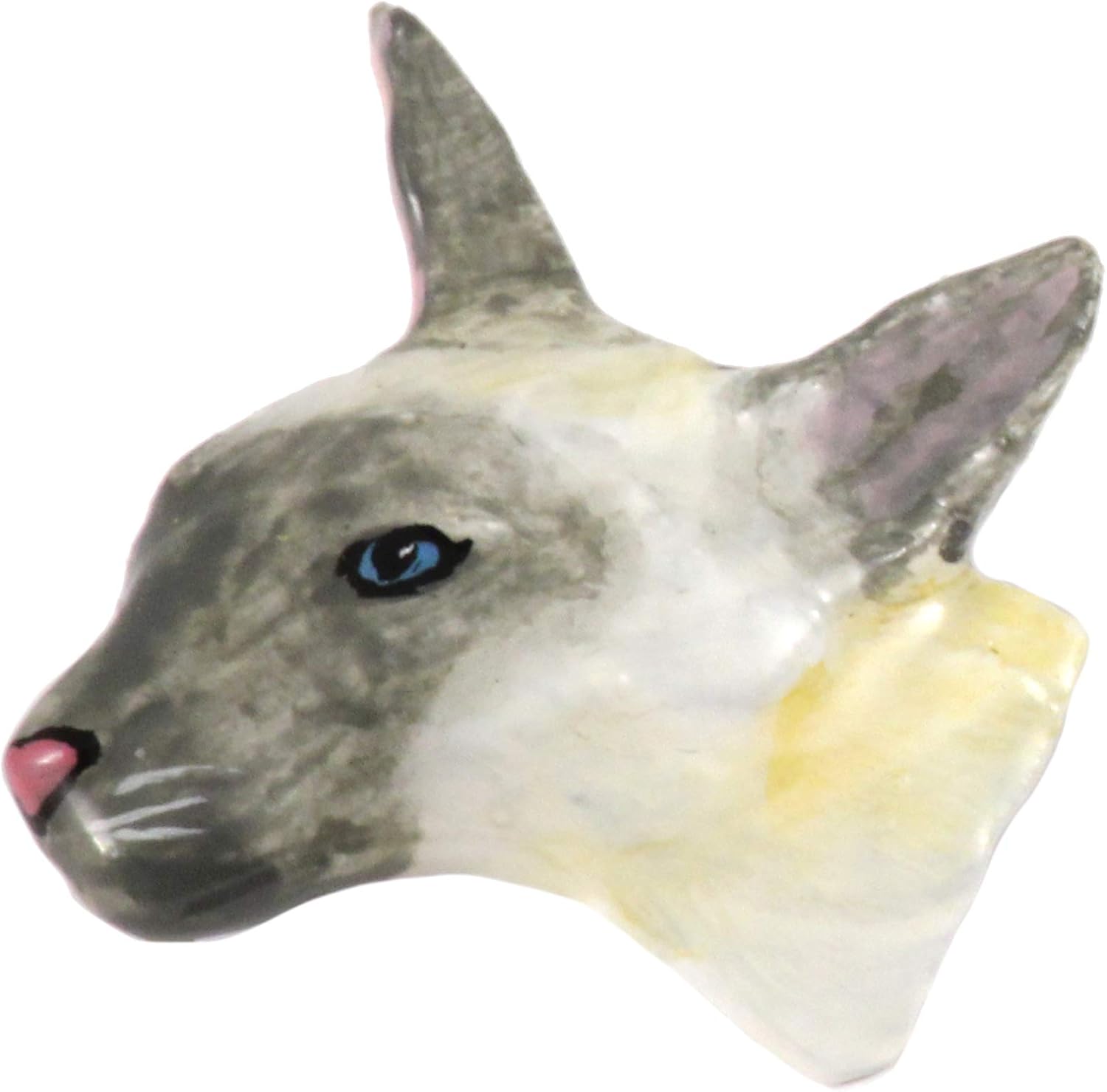 Creative Pewter Designs Hand Painted Siamese Cat Pin CP008B