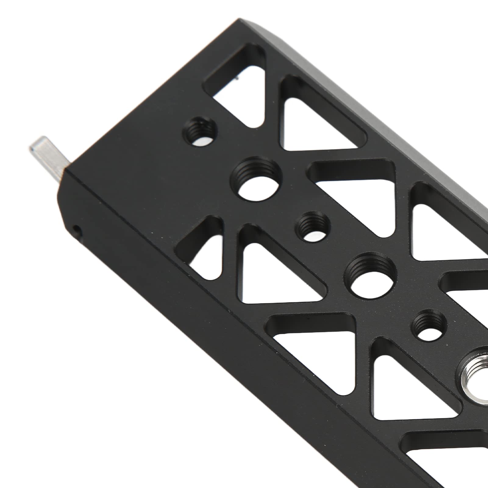 Qqmora Piastra a Coda di Rondine per Fotocamera con Fori per Viti da 3/8