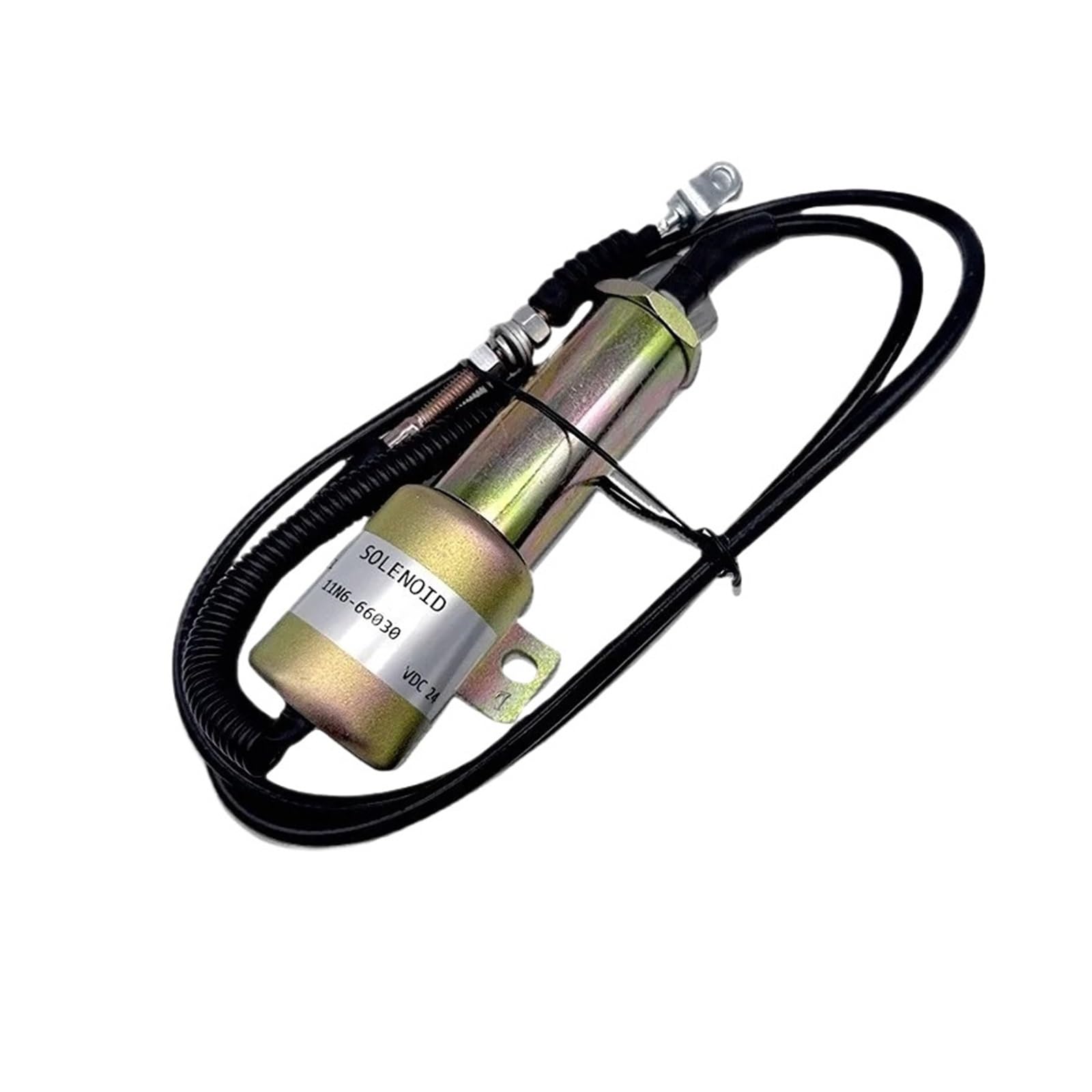 Pabzoineid 11N6-66030 flameout solenoid valve switch oil cutoff valve 24V for DH220-5/DH225-7 excavator