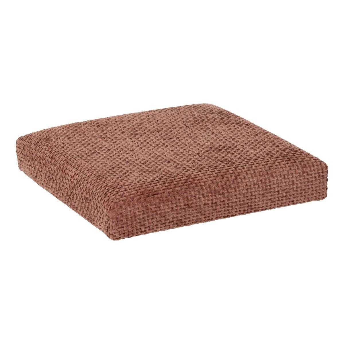 5five - pouf mix'n modul pliable 31x31cm terracotta