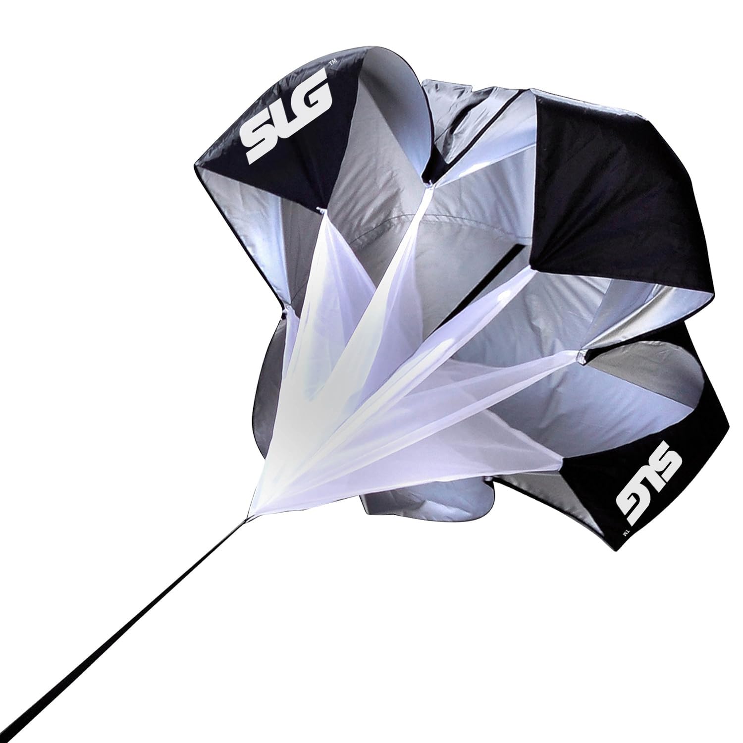 SLG Speed Chute 40"x40" – Sprint Training Parachute for Speed & Resistance | Agility & Acceleration Booster-image-23