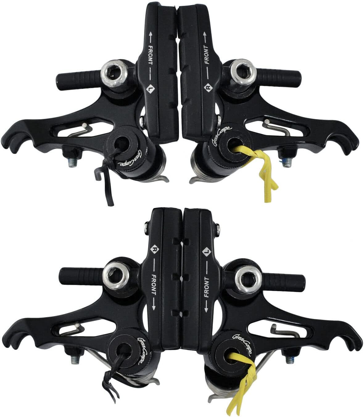 Dia Compe CR-X Cyclocross Cantilever Brake Set (Front & Rear), Black, DP2565