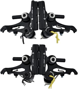 Dia Compe CR-X Cyclocross Cantilever Brake Set Front & Rear, Black, DP2565