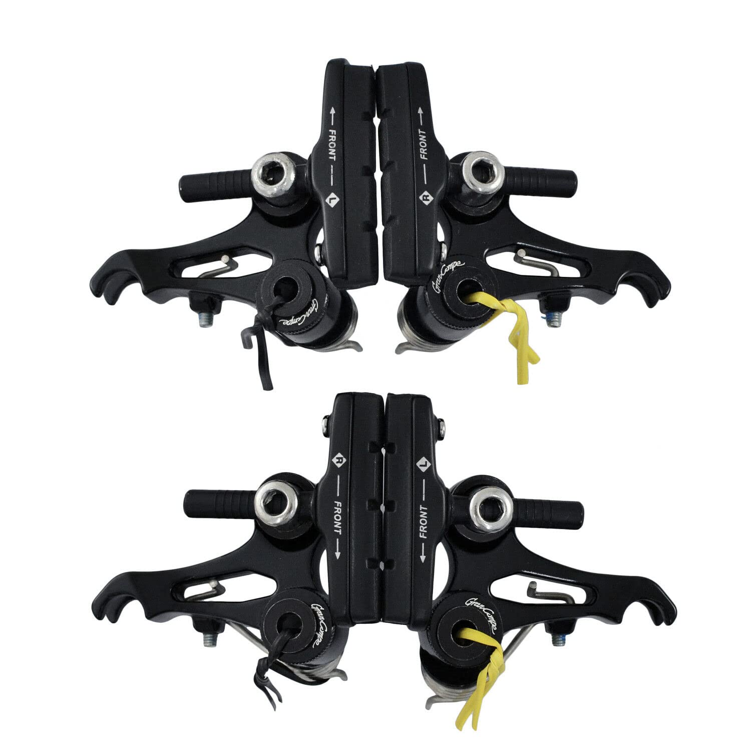 Dia Compe CR-X Cyclocross Cantilever Brake Set (Front & Rear), Black, DP2565